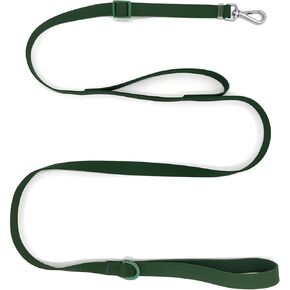Waterproof Dog Leash, Heavy Duty Dog Leash with Two Handles, Adjustable Double Handle Dog Lead for Large Medium Small Dogs(5FT-6FT) (Lilac, 5-6FT*3/4'')