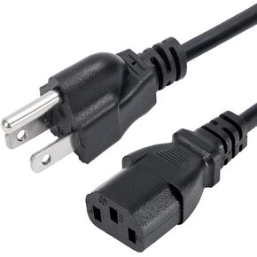 Amp Power Cord for ION Block Rocker, ION Pathfinder, ION Tailgater Bluetooth Speaker, Guitar Amplifier Musical, ION iPA76C iPA76A iPA76S IPA23 Block Party & Live 3 Feet Power Cable Replacement