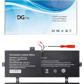 UTL-4678108-2S UTL-3978110-2s New Laptop Battery Replacement for Evolve III Maestro-EBook11 Maestro Evolve 3 Leadpie M1 21CP5/78/108 Series(7.6V 41.8Wh/5500mAh)