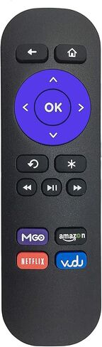 جهاز التحكم عن بعد Smartby Roku لمشغل البث Roku 1، Roku 2، Roku 3، Roku 4 (HD، LT، XS، XD)، لا يدعم Roku Stick أو Roku TV in Saudi Arabia