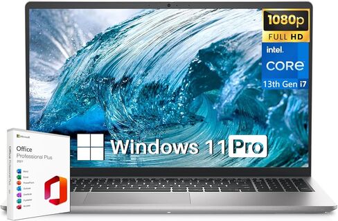 Dell 2024 Newest XPS 15 9530 Business Laptop، Microsoft Office Lifetime License & Win 11 Pro، Intel 10-Core i7-13620H، 15.6 بوصة FHD+، 64 جيجابايت DDR5، 2 تيرابايت SSD، Arc Graphics A370M، Wi-Fi 6، لوحة مفاتيح بإضاءة خلفية in Saudi Arabia