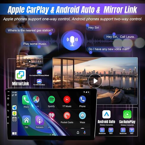Car Radio for Toyota Corolla 2009-2013 Android 12 Stereo Wireless CarPlay Android Auto, Leadfan 9 Inch Touch Screen for Corolla Head Unit Diaplay Bluetooth GPS Navi WiFi FM Mirror Link SWC Rear Camera in Saudi Arabia