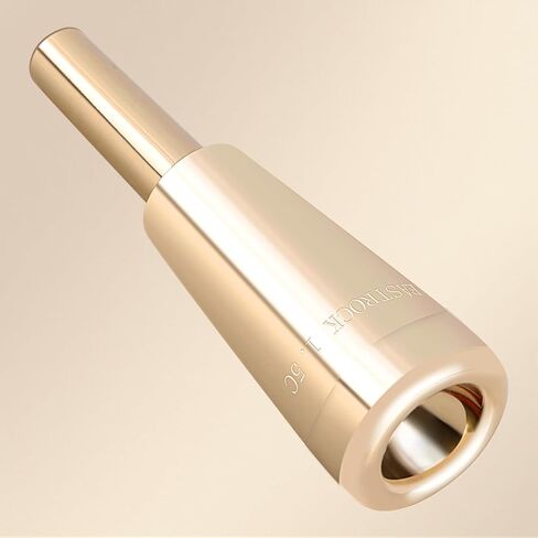 EASTROCK trumpet mouthpiece1.5C Trumpet Mouthpiece Brass Bullet Shape Instrument Accessories Silver in Saudi Arabia