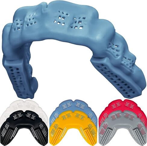 Bulletproof World’s Thinnest Braces Mouthguard is 3X Stronger! Sports Mouthpiece Mouth Guard for Braces Football Basketball Lacrosse Wrestling Hockey in Saudi Arabia