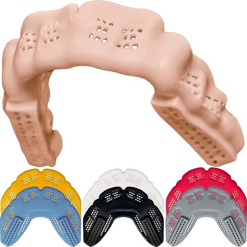 Bulletproof World’s Thinnest Braces Mouthguard is 3X Stronger! Sports Mouthpiece Mouth Guard for Braces Football Basketball Lacrosse Wrestling Hockey in Saudi Arabia
