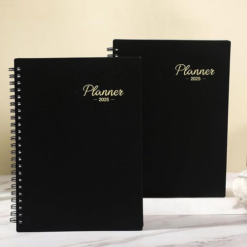 2024-2025 Academic Planner – Weekly ＆ Monthly Planner 2024-2025, Jul. 2024 – Jun. 2025, Calendar Planner, 6.4" x 8.5" with Flexible Cover, Tabs, Strong Twin-Wire Binding, Inner Pocket, 21 Notes Pages in Saudi Arabia