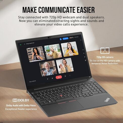 Lenovo Thinkpad E15 Business Laptop 15، FHD 15.6 كمبيوتر محمول، كمبيوتر محمول Intel Core i7، ذاكرة وصول عشوائي 32 جيجابايت 1 تيرابايت SSD، Windows 11 Pro كمبيوتر محمول مكتب مدى الحياة، 10 مفاتيح بإضاءة خلفية لوحة مفاتيح ومنفذ Ethernet Thunderbolt in Saudi Arabia