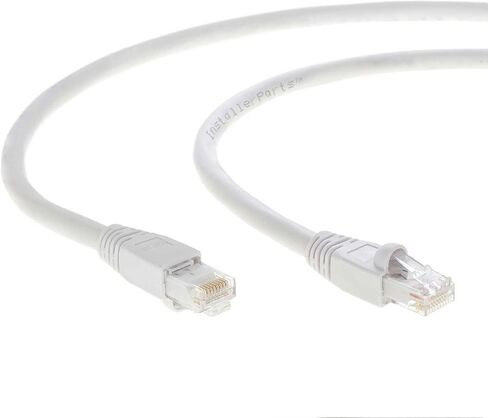 InstallerParts (10 حزم كابل إيثرنت CAT6A كابل UTP تمهيد 1 قدم - برتقالي - سلسلة احترافية - شبكة 10 جيجابت/ثانية/كابل إنترنت عالي السرعة، 550 ميجا هرتز in Kuwait