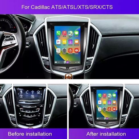 لسيارة كاديلاك ATS SRX XTS ATSL CTS أندرويد 13 ستيريو سيارة 9.7 بوصة شاشة لمس تسلا لاسلكية Carplay Android Auto مع كاميرا عكسية مجانية (2 جيجابايت رام + 32 جيجابايت روم) in Saudi Arabia