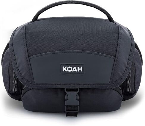 كاميرا Sony Alpha ZV-E10 APS-C بدون مرآة مع عدسة 16-50 مم (أسود) مع قبضة تصوير وحامل ثلاثي القوائم، وحقيبة حمل ناعمة، وبطاقة ذاكرة Ultra Pro، وبطارية قابلة لإعادة الشحن (عبوتان) وشاحن مزدوج in Kuwait