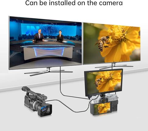 MT-VIKI 4K محول فيديو متعدد الكاميرات مع شاشة LCD مقاس 7 بوصات، ومدخلات HDMI 4X ومخرج HDMI ومسجل إخراج USB 3.0، وشاشة Tiktok، وYouTube، وIns in Kuwait
