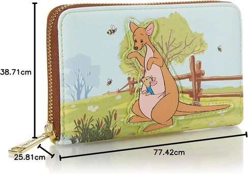 Loungefly Wallet: Disney Winnie The Pooh - Kanga and Roo Faux Leather Wallet Multicolor, Amazon Exclusive in Saudi Arabia