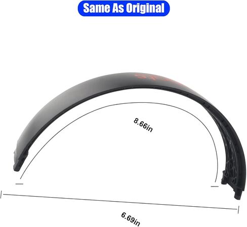 ملحقات قطع غيار عصابة الرأس Studio 3 طقم إصلاح رأس القوس المتوافق مع Beats Studio 3.0 (موديل a1914) سماعات رأس لاسلكية. (متحدي أسود أحمر) in Saudi Arabia