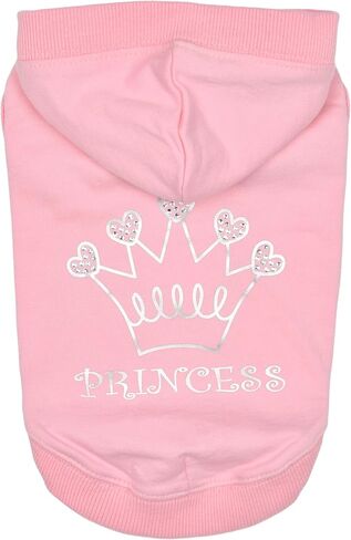 Pinkaholic New York Spring/Summer Sabrina Dog Hooded Shirt Trendy Fashionable Cute Dog Apparel, Light Blue, Medium in Saudi Arabia