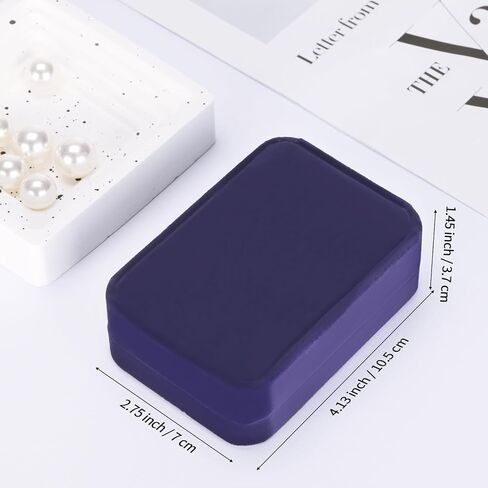 12 Pieces Classic Velvet Necklace Pendant Box for Jewelry Gift, Small Jewellry Storage Display Case for Christmas Wedding Engagement Birthday Anniversary in Kuwait