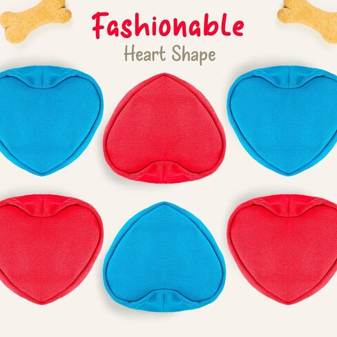 Cute Portable Water and Food Dog Bowl Foldable Travel Dish Pet Hiking Accessories for Small and Medium Pets - Patented - Unique HEARTSHAPED Design Blue/Blue Dolphins in Saudi Arabia