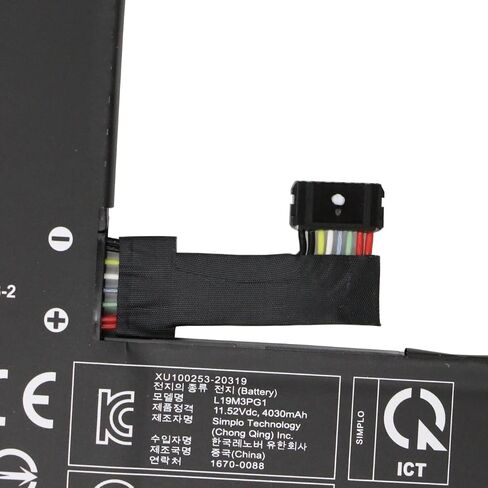 L19M3PG1 47Wh Battery Replacement for Lenovo 100e Chromebook 2nd Gen AST / 300e Chromebook 2nd Gen AST/ideapad 3 CB-11AST05 Series SB10X65685 5B10X65680 5B11A25394 L19L3PG1 L19C3PG1 11.52V in Saudi Arabia
