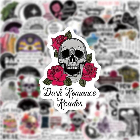 50Pcs Throne of Glass Aesthetics Stickers Boys Girls Adults Cute Vinyl Aesthetic Novel Scrapbook Halloween Stickers Pack for Laptop Computer Water Bottle (Throne) in Saudi Arabia