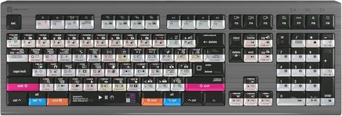 Logickeyboard Backlit 'Astra2' Filmmaker Keyboard • Combo-Designed for Both Adobe Premiere Pro & After Effects on Mac • p/n LKB-AEPP-A2M-US in Saudi Arabia
