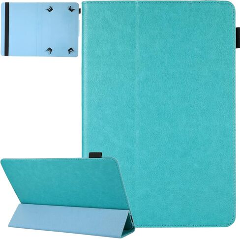 JZCreater 10 Inch Tablet Case, Universal 10 10.1 Inch Android Tablet Cover, Multi-Angle Viewing Stand Case for 9.5-10.5 Inch Tablet, Sky Blue in Saudi Arabia