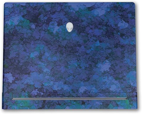 Laptop Skin Compatible with Alienware X16 R2 (2024) - Blue Ice - Premium 3M Vinyl Protective Wrap Decal Cover - Easy to Apply | Crafted in The USA by MightySkins in Saudi Arabia
