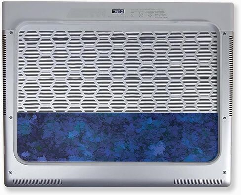 Laptop Skin Compatible with Alienware X16 R2 (2024) - Blue Ice - Premium 3M Vinyl Protective Wrap Decal Cover - Easy to Apply | Crafted in The USA by MightySkins in Saudi Arabia
