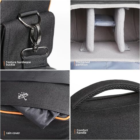 حقيبة كاميرا Prowell Sling لحقيبة ظهر المصور Dslr المتوافقة مع حقيبة الكتف اليومية للكاميرا الرقمية in Saudi Arabia