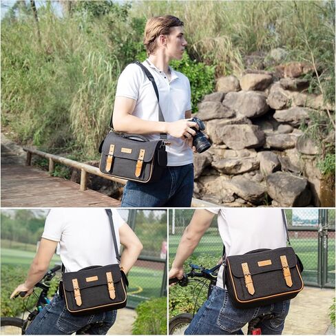 حقيبة كاميرا Prowell Sling لحقيبة ظهر المصور Dslr المتوافقة مع حقيبة الكتف اليومية للكاميرا الرقمية in Saudi Arabia