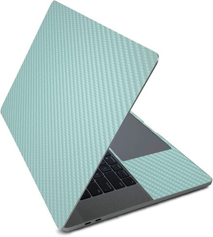 غلاف من ألياف الكربون MightySkins لجهاز Apple MacBook Pro 16 بوصة (2020) - أبيض خالص | لمسة نهائية واقية ومتينة من ألياف الكربون | سهلة التطبيق والإزالة وتغيير الأنماط | صنع في الولايات المتحدة الأمريكية in Saudi Arabia