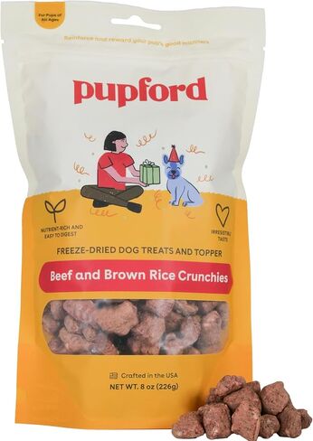 Pupford Crunchies، علاج ممتاز للكلاب والجراء (الدجاج والبطاطا الحلوة، 5 أونصة) in Saudi Arabia