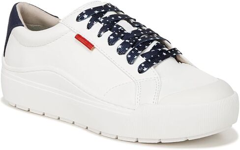 Dr. Scholl's Womens Time Off Sneaker White Smooth 9.5 W in Kuwait