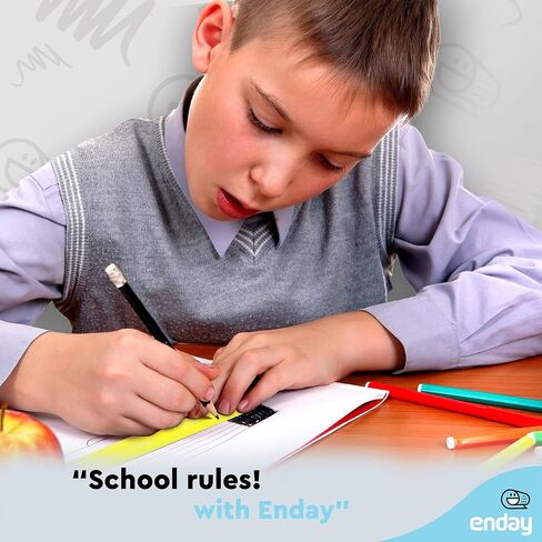 مسطرة مرنة باللون الوردي، مقاس 12 بوصة (30 سم) مسطرة ذات حافة مستقيمة مقاومة للكسر من البلاستيك الناعم، مسطرة قابلة للانحناء للأطفال والكبار مع بوصات ومقاييس متوفرة أيضًا باللون الأزرق والأرجواني والأحمر والرمادي والأخضر، قطعة واحدة - بواسطة Enday in Kuwait