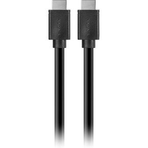 Insignia - كابل HDMI داخل الحائط 4K فائق الدقة مقاس 25 بوصة - أسود