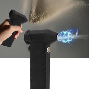 Dry Mini Blower, 110,000 RPM Compact High Speed Electric Air Duster Replace Compressed Air Can, Fast Type C Charging Blower for Car, Computer, Keyboard