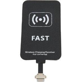 Qi Charger Receiver USB C 10W Quick Charging Receiver, Type C Receiver for Type C Android Mobile Phones