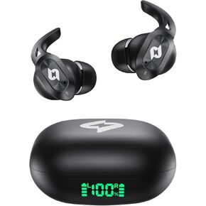 Wreless Earbds Bluetoth Headphons Wireles Chargig Case 32H Playbak Dsplay in Ear Earphoes Waterprof Stere Bas Ergonmic Desin Easy Pairng Wireles Chargng for Spot Workut Gamng Compatble with IOS Device