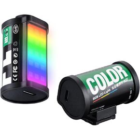 TTARTISAN RGB Mini LED Video Light, Full Color Magnetic Small Panel Light for Photography, Vlog, Live Streaming