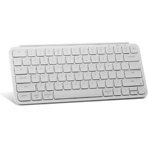 Keychron B1 Pro Ultra-Slim ZMK/Launcher Wireless Bluetooth 2.4 GHz/Wired Connection Keyboard for Mac Windows Linux - Gray