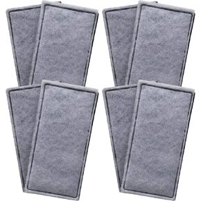 8 x Compatible Carbon Foam Filter Pads to fit Fluval U2 Range of Internal Filters