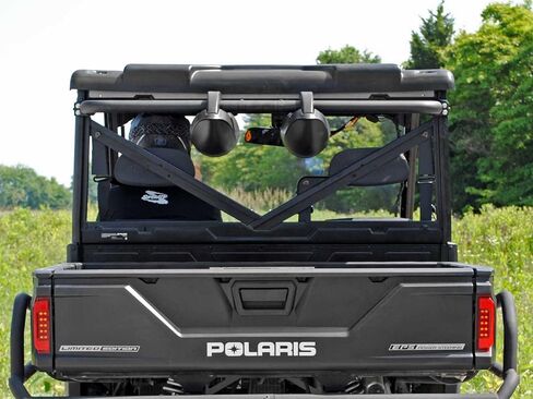 SuperATV Polaris Ranger متوسط ​​الحجم وكامل الحجم 500/570 / 900/100 / EV/EXT حامل مكبر صوت عالي التحمل (انظر الإعداد) - سهل التركيب! in Saudi Arabia