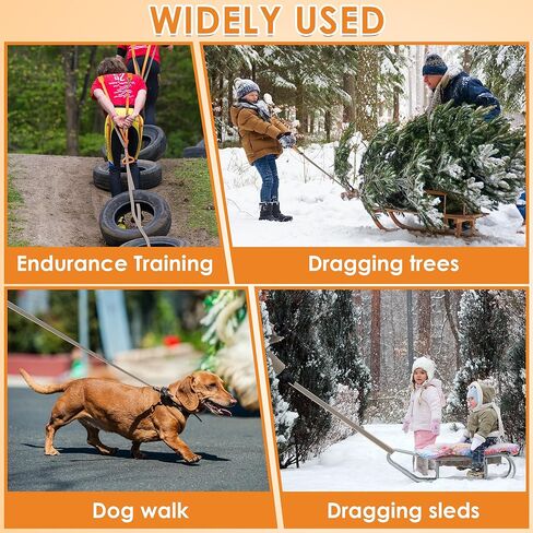 حزمة واحدة من سحب الغزلان مع الحشو، معدات صيد شديدة التحمل مع شرائط عاكسة للضوء، حزام سحب الغزلان المتين، حبل سحب الغزلان الآمن، ملحقات صيد الغزلان لصياد الغزلان، هدايا الصيد للرجال in Kuwait