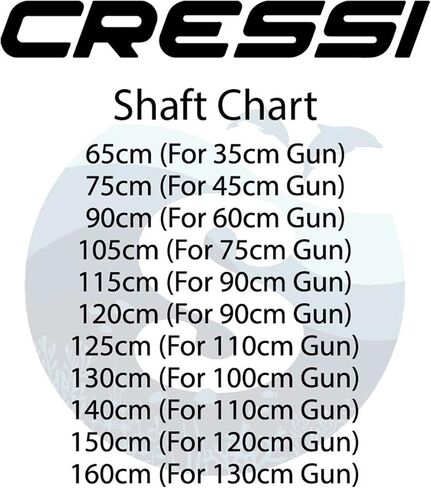 Cressi Apache Stainless Steel Shaft in Kuwait