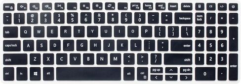 غلاف لوحة المفاتيح متوافق مع Dell Inspiron 15 3000 3501 3502 3505، Dell Inspiron 15 5000 5501 5505 5584 5590 5593 5598، Inspiron 15 17 7000 7500 7590 7501 7506 7706 7790، Dell G15 5510 5515 وردي أومبير in Saudi Arabia