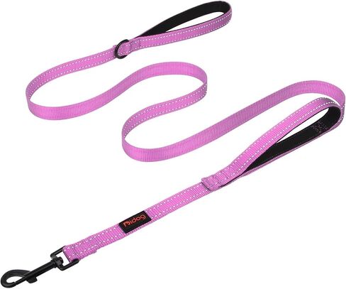 Didog 6 FT Dog Walking Leashes with 2 Padded Handles,Traffic Handle for Extra Control, Fit Small Medium Large Breed Dogs, Blue in Saudi Arabia
