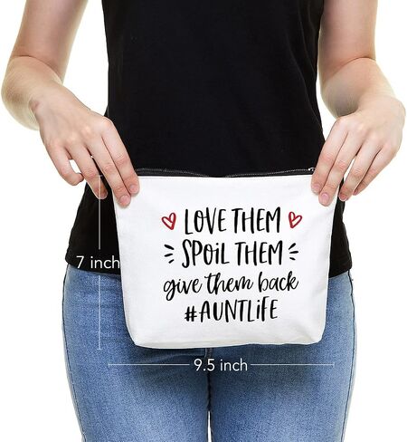 Fokongna Funny Sister Gifts from Sisters, Brother, Sister Birthday Gifts, Gift for Sister Soul Sister Gifts Big Little Girl Makeup Bag-Fire for You Sister in Kuwait