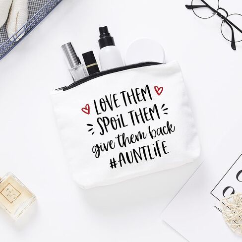 Fokongna Funny Sister Gifts from Sisters, Brother, Sister Birthday Gifts, Gift for Sister Soul Sister Gifts Big Little Girl Makeup Bag-Fire for You Sister in Kuwait