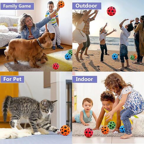 كرة الفضاء القمرية النطاطة للغاية للأطفال، 4 عبوات من كرات المجرة الحسية للتدريب للعب في الأماكن المغلقة والمفتوحة، سهلة الإمساك والالتقاط in Kuwait