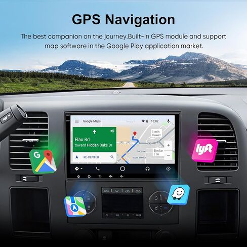 8 بوصة 5G واي فاي سيارة ستيريو راديو الملاحة لسيارة شيفروليه تشيفي سيلفرادو / جي إم سي سييرا يوكون / بويك إنكليف 1280 * 720 دقة تدعم Carplay اللاسلكي Android Auto HDMI GPS FM AM كاميرا خلفية SWC in Kuwait