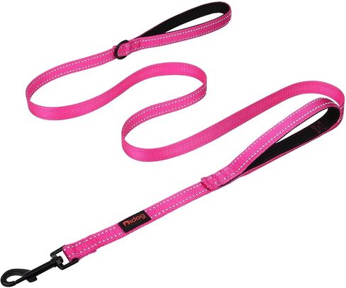 Didog 6 FT Dog Walking Leashes with 2 Padded Handles,Traffic Handle for Extra Control, Fit Small Medium Large Breed Dogs, Blue in Saudi Arabia