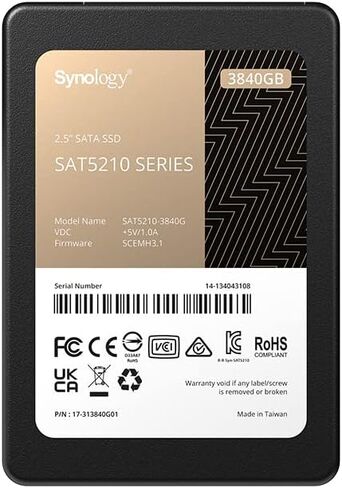 سينولوجي 2.5 بوصة SATA SSD SAT5210 3840GB (SAT5210-3840G) in Saudi Arabia